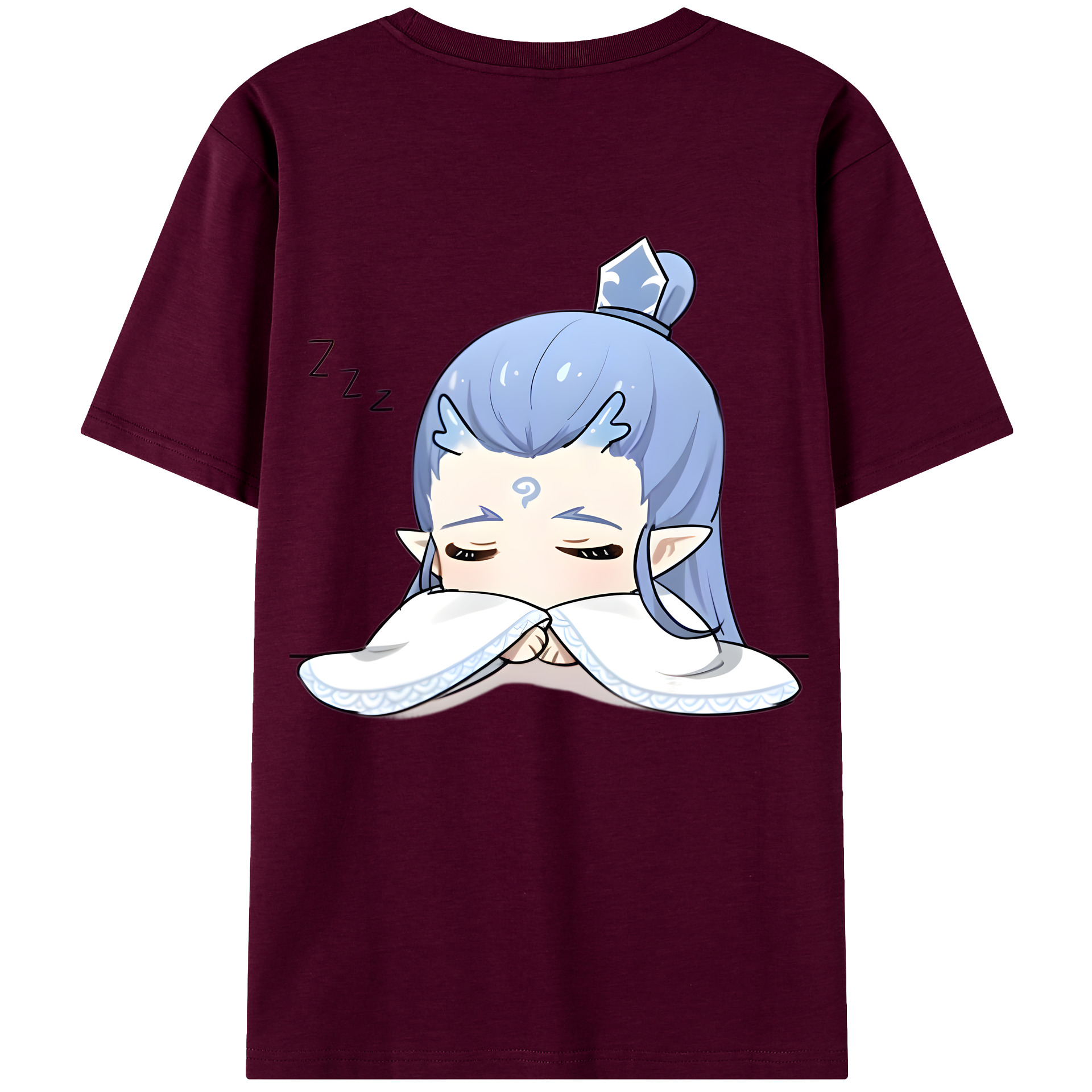 （画像用） Ne Zha 2 ナタ 魔童の大暴れ レディース半袖Tシャツ(バックプリント)
